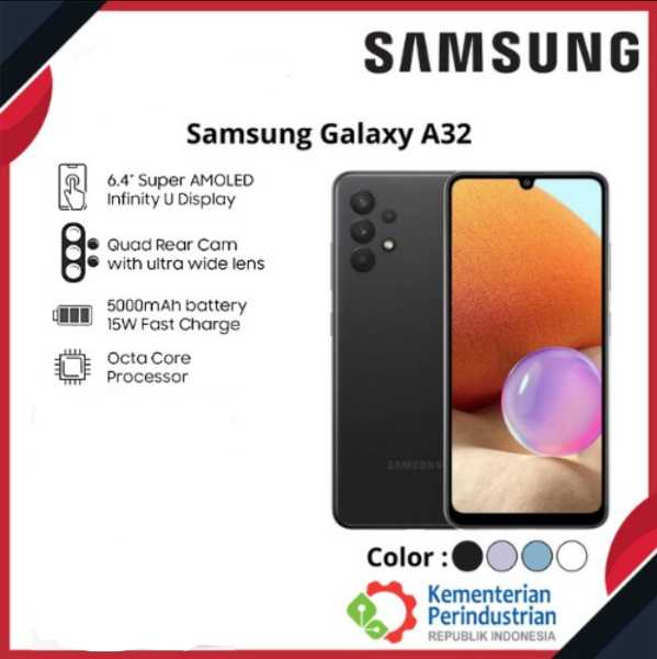 Samsung Galaxy A32 8/128 Garansi Resmi SEIN - adasale