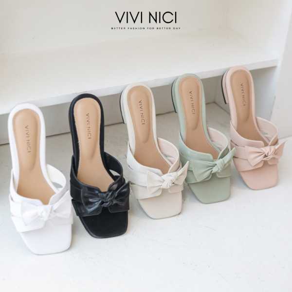 Vivi Nici - Neptune Sandal Wanita Hak 2 cm - adasale