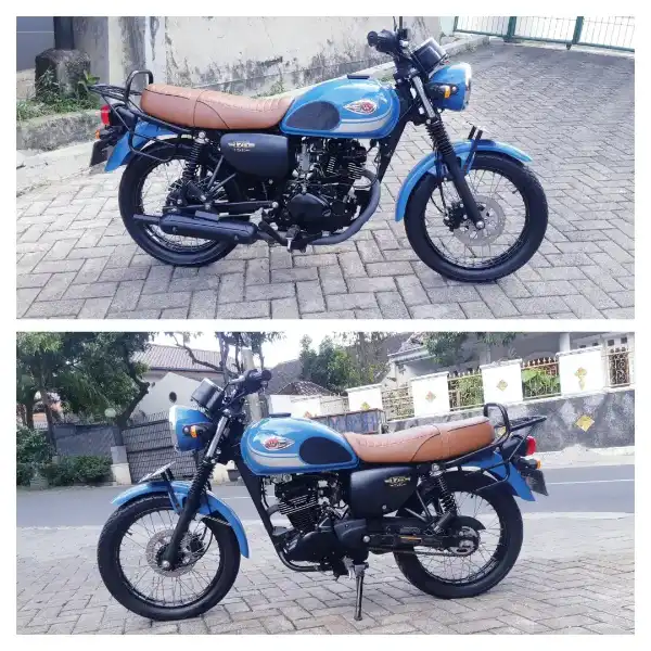 KAWASAKI W175 BIRU - adasale