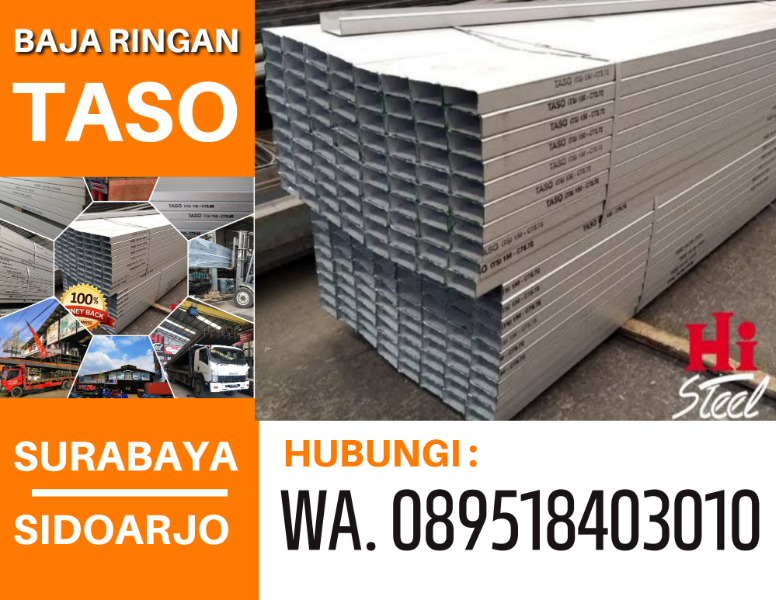 Promo Harga Baja Ringan TASO Surabaya dan Sidoarjo - adasale