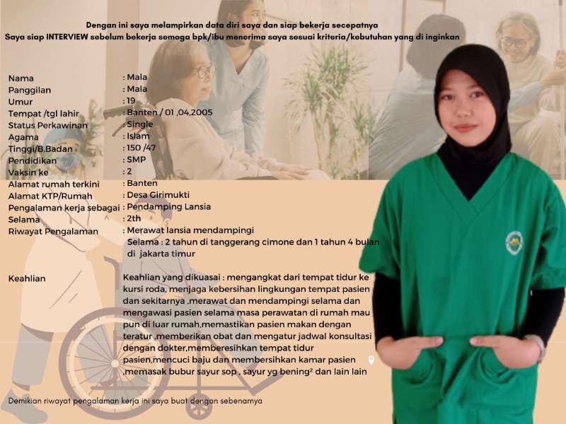 penyalur perawat lansia - adasale