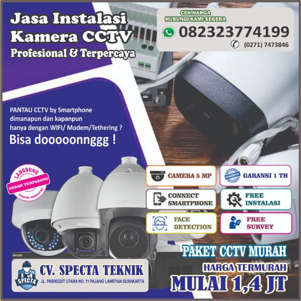PASANG CCTV SOLO 082323774199 - adasale