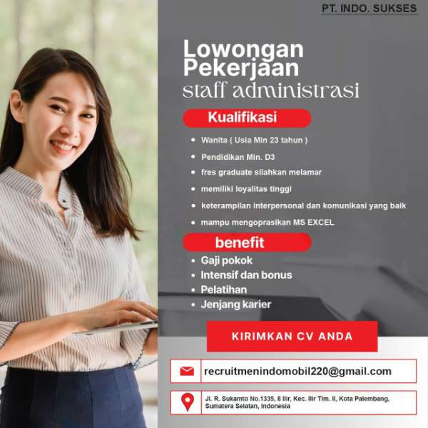 Staff administrasi - adasale