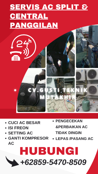 Jasa cuci ac bersih total dan wangi - adasale