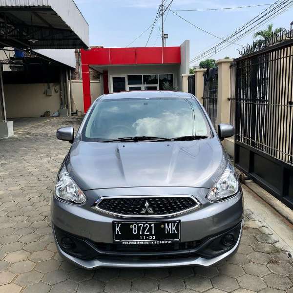 Mitsubishi mirage GLX 2018 grey mt - adasale