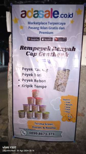 rempeyek cap gentong - adasale