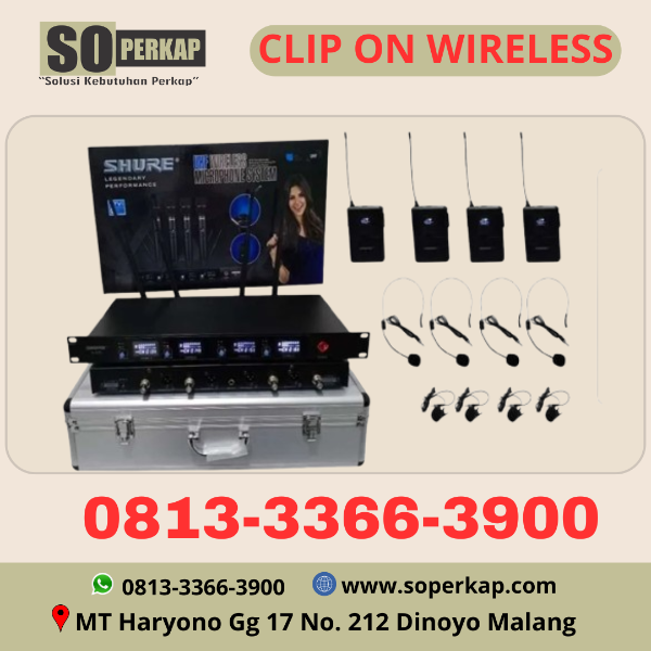 Sewa Mic Clip On Malang Berkualitas Antar Ambil - adasale