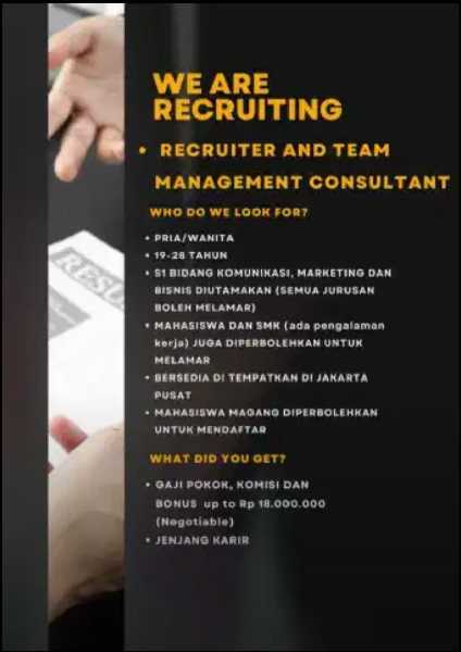 Recruiter dan Management Team - adasale