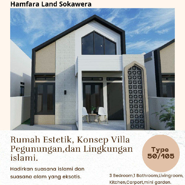 Rumah Estetik Konsep Villa Pegunungan - adasale
