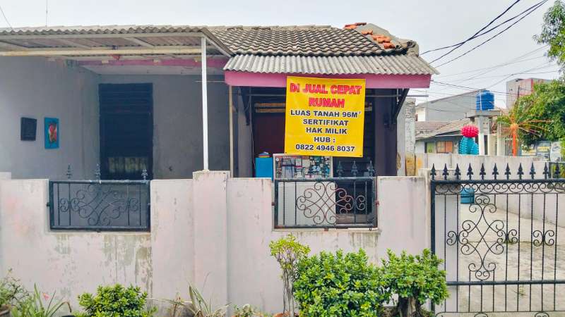 jual cepat rumah asli (butuh)  Tridaya IV  Bekasi - adasale