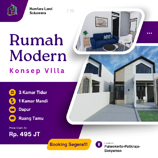 rumah modern syariah tanpa bank - adasale