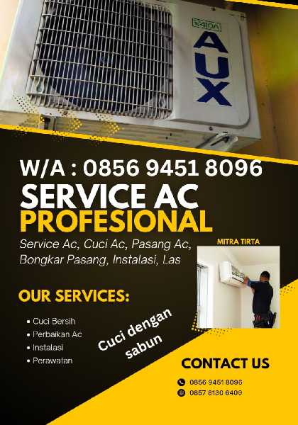 Tukang Ac Daerah Cempaka Putih W/A 0856 9451 8096 - adasale