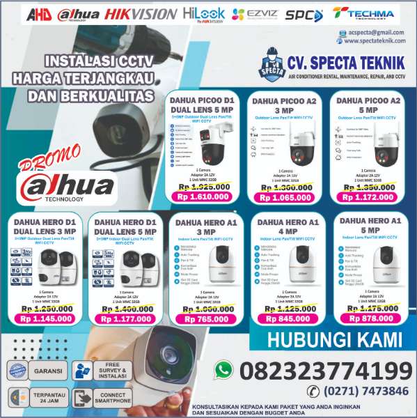 PASANG CCTV SOLO - adasale