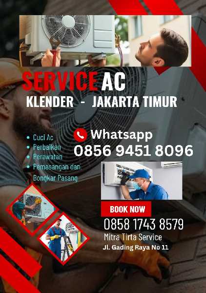 JASA SERVICE AC KLENDER JAKARTA TIMUR - adasale
