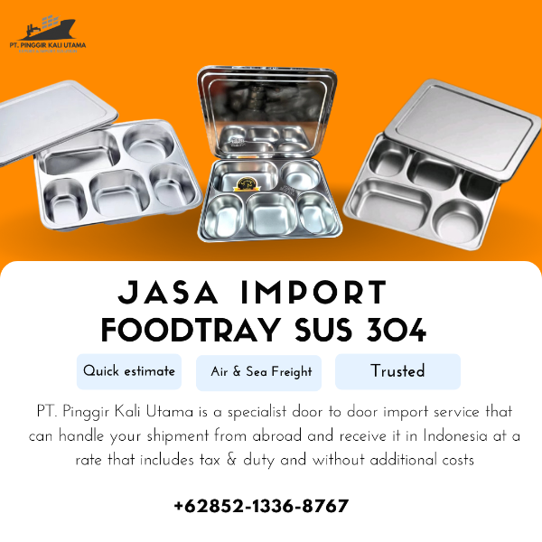 JASA IMPORT FOODTRAY SUS 304 - adasale