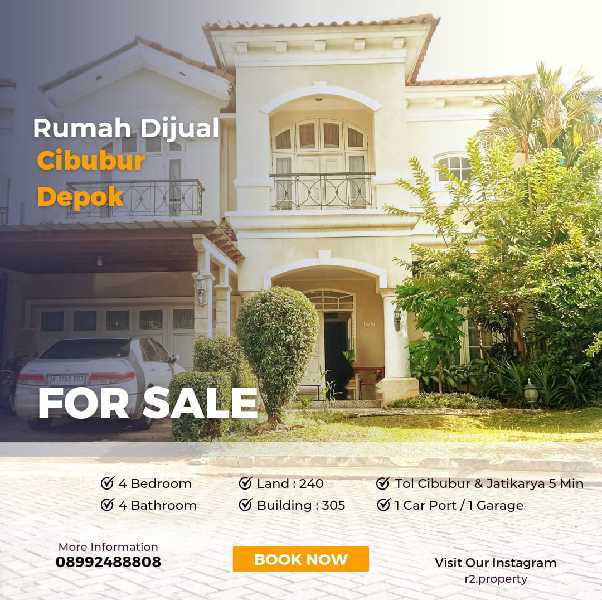 Rumah Dijual di Raffles Hills Cibubur - adasale