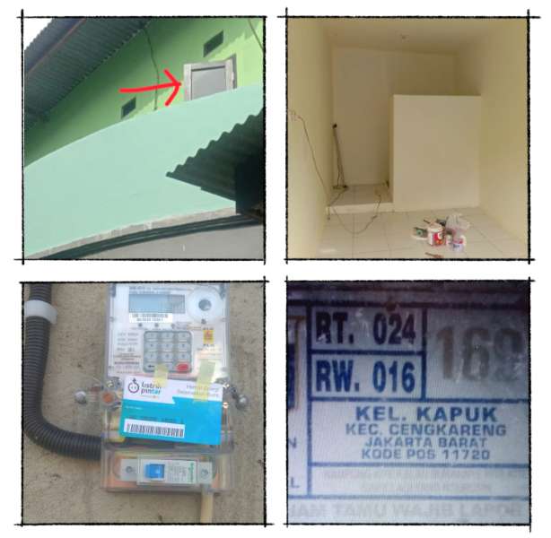 Kontrakan kapuk pedongkelan murah 650k BCI Rusun - adasale