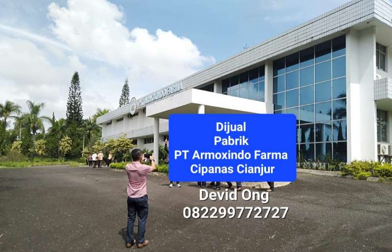 Dijual Pabrik PT Armoxindo Farma di Cianjur - adasale