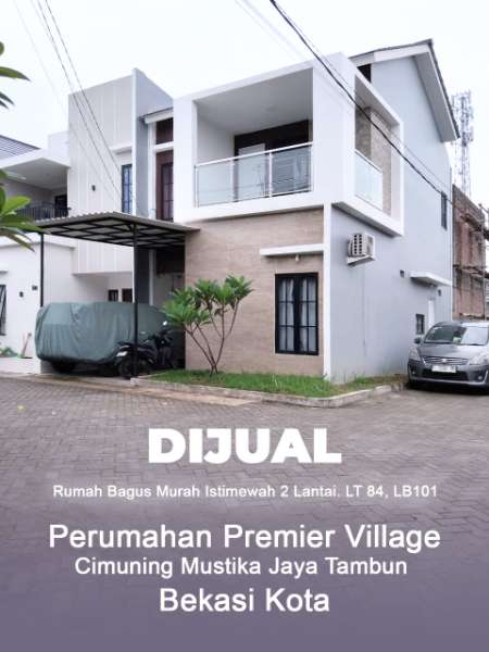 Dijual rumah di Cluster Premier Village Cimuning - adasale