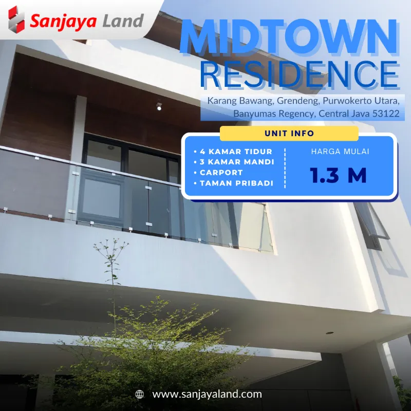 RUMAH PURWOKERTO STRATEGIS CITY VIEW PUSAT KOTA - adasale