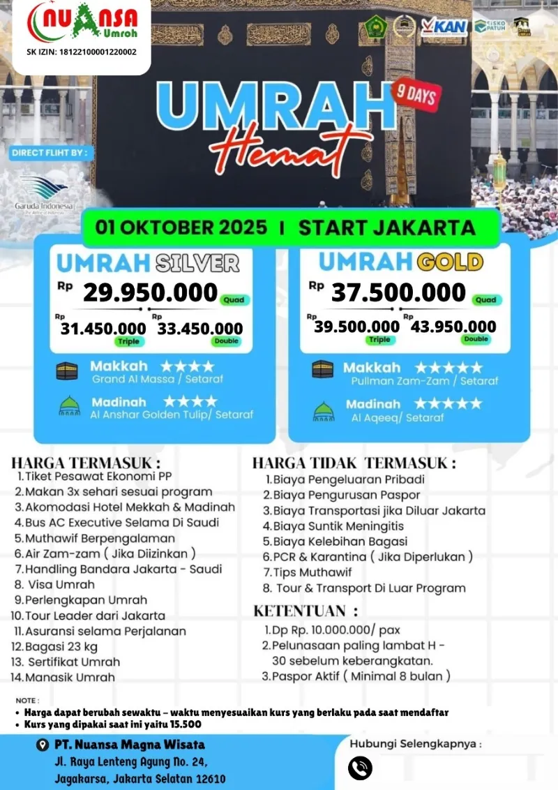 Umroh Berkualitas Harga Bersahabat - adasale