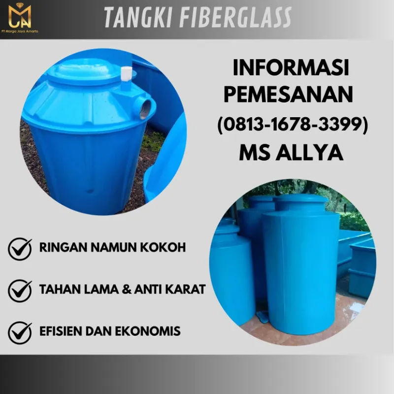 BEST CHOICE Tangki STP Fiberglass di Bekasi - adasale