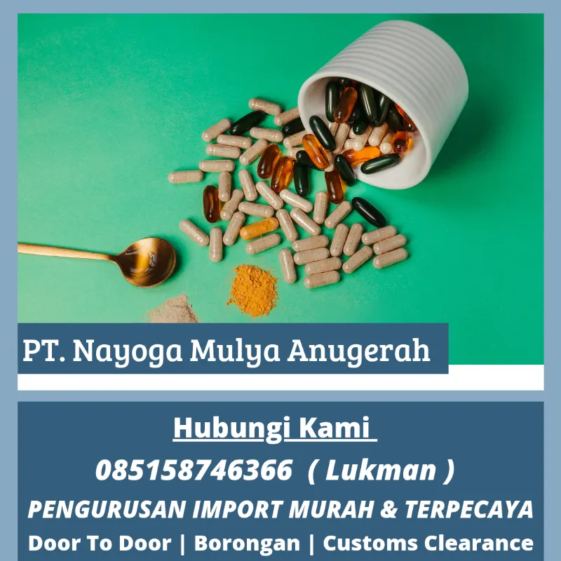 jasa import suplemen dari korea - nyg logistics - adasale