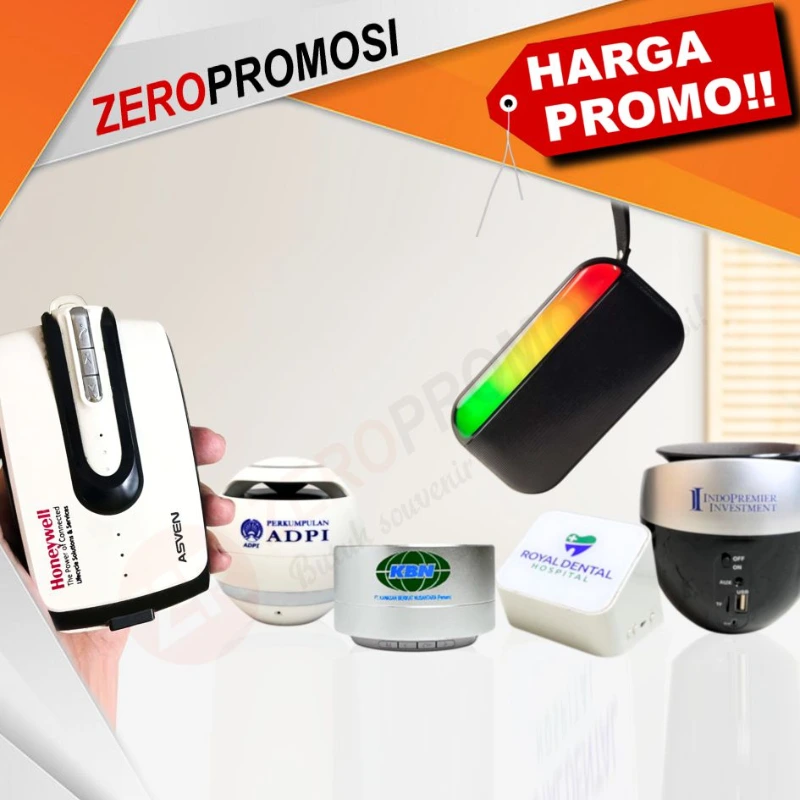 Aneka Souvenir Bluetooth Speaker Promosi Custom - adasale