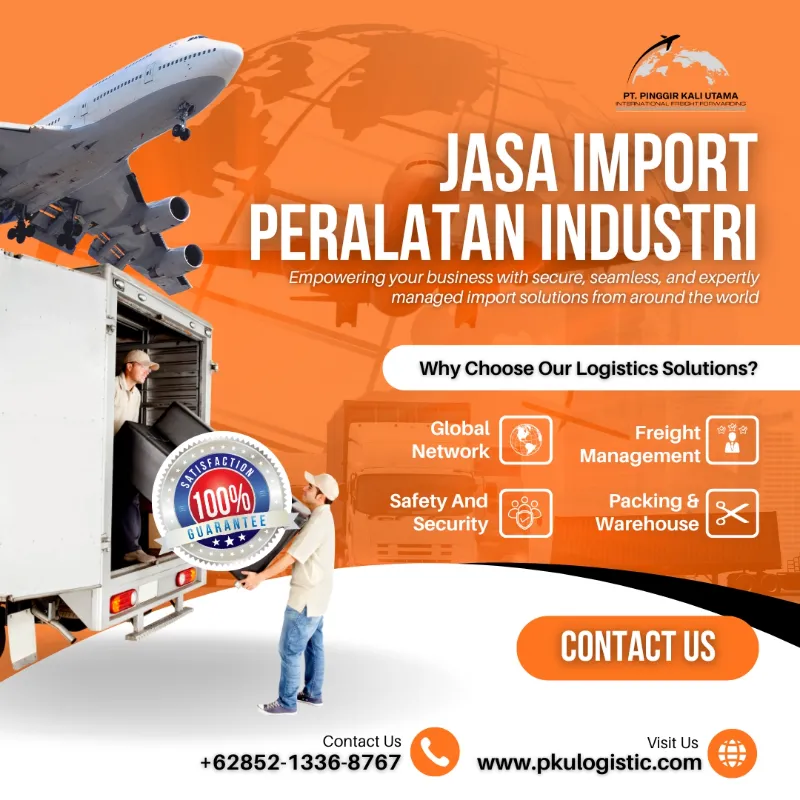 Jasa Impor Peralatan Industri - adasale