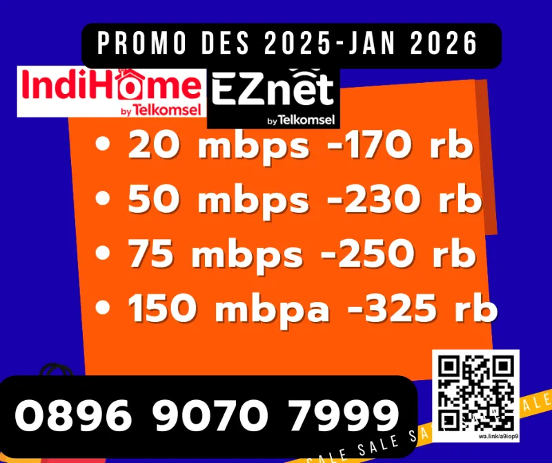 promo wifi indihome EZnet terbaru - adasale