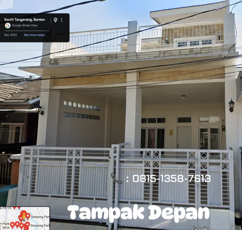 MURAH Rumah Serpong Park BSD Tangerang Selatan - adasale