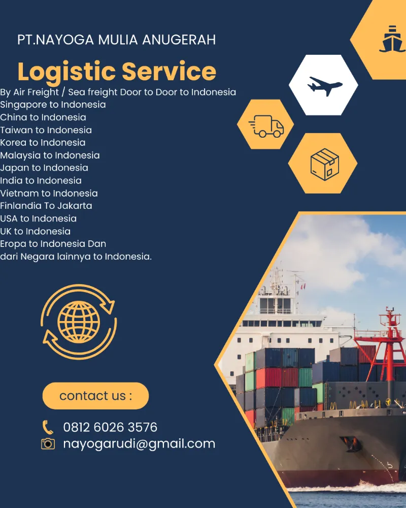 Door to Door China to Indonesia by air & by sea - adasale