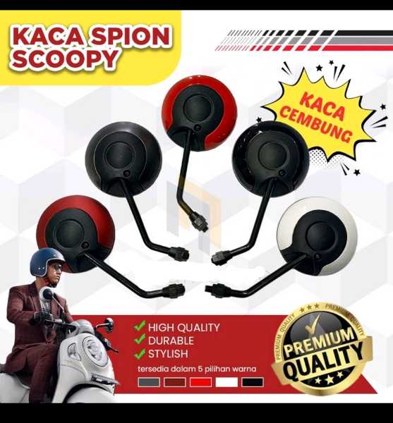 KACA SPION MOTOR HONDA SCOPPY - adasale