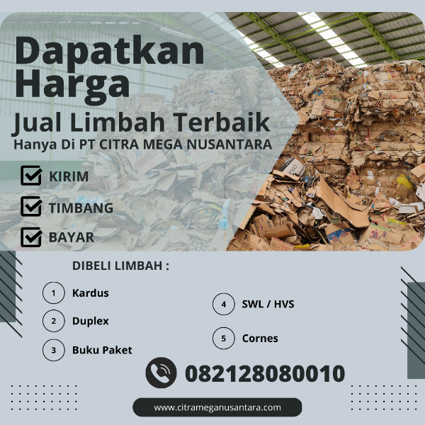 jasa jual beli limbah kardus kertas bekas - adasale