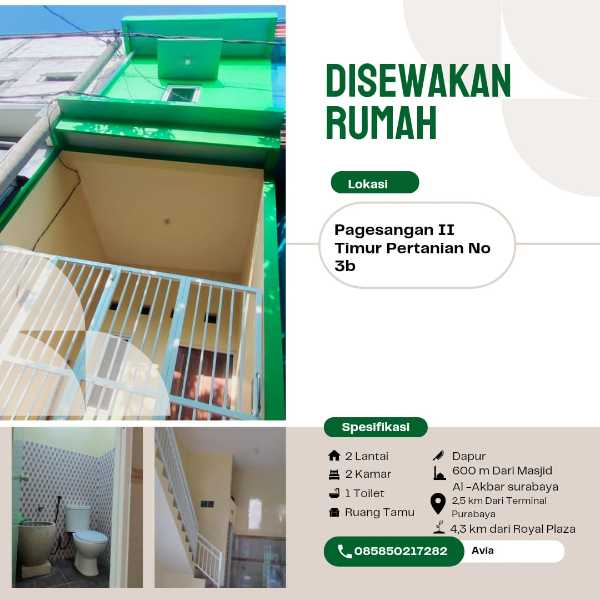 Kontrakan rumah Surabaya selatan - adasale