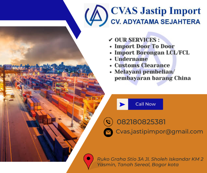 Jasa import door to door - adasale