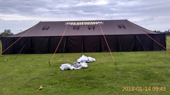 Tenda pleton polri - adasale