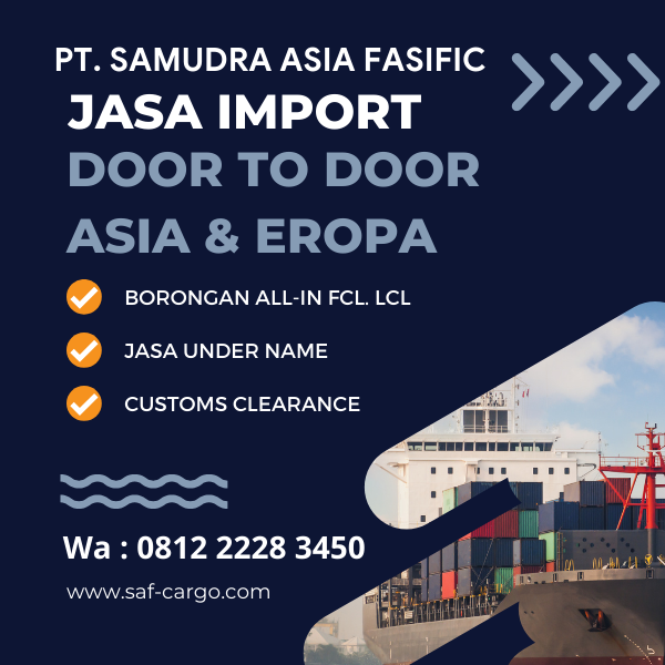 JASA IMPORT BORONGAN DOOR TO DOOR MURAH  - adasale