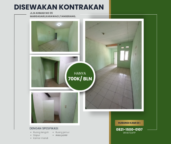 KONTRAKAN MARGASARI A-5 - adasale