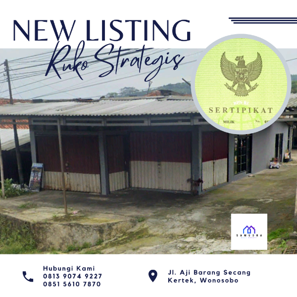 RUKO STRATEGIS USAHA AKSES LANGSUNG JALAN PROVINSI - adasale