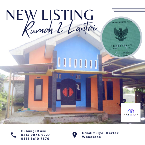 [HOME DEAL] RUMAH 2 LANTAI SIAP HUNI SEJUK - adasale