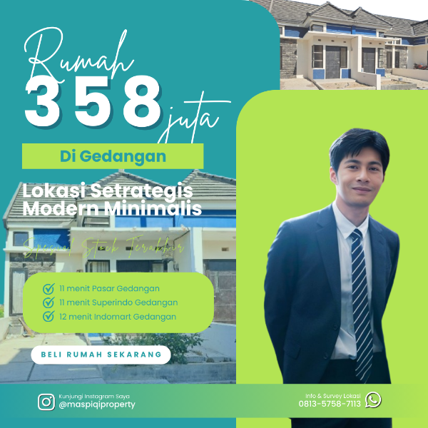 Hunian Minimalis Modern Ready 1 Bulanan - adasale
