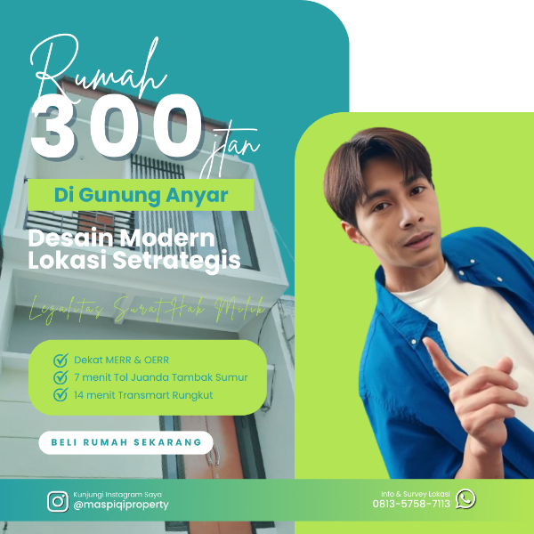 Rumah Mungil di Surabaya Timur - adasale