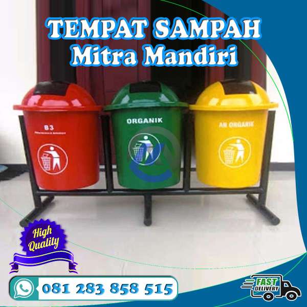 Tempat Sampah Gandeng 3 - adasale
