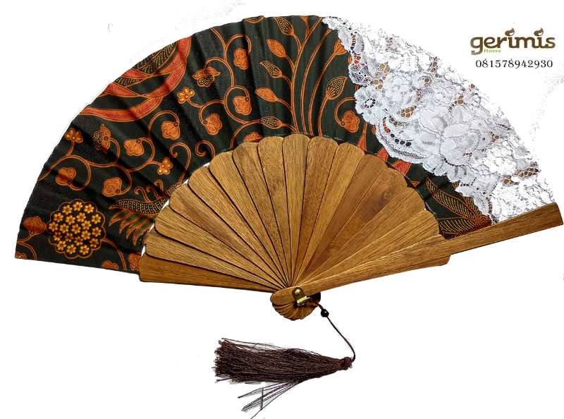 kipas tangan kayu - adasale