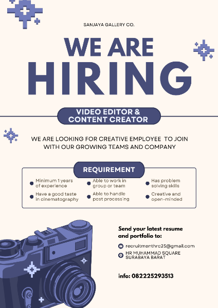 WE ARE HIRING CONTENT CREATOR - adasale