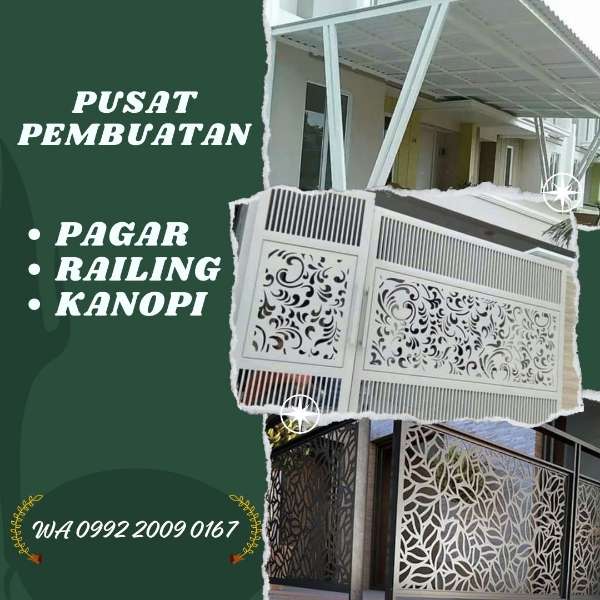 Pusat Harga Pagar Plasma Cutting Tegal - adasale