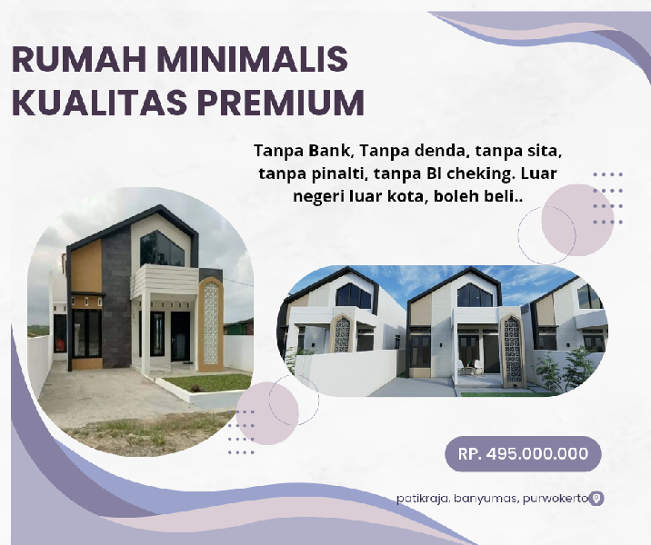 rumah minimalis kualitas premium - adasale