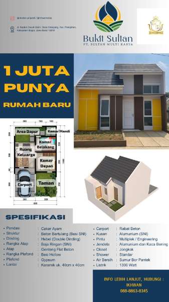 PERUMAHAN BUKIT SULTAN TAHAP 2 - adasale