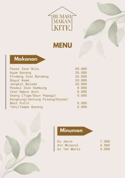 Rumah makan kite - adasale